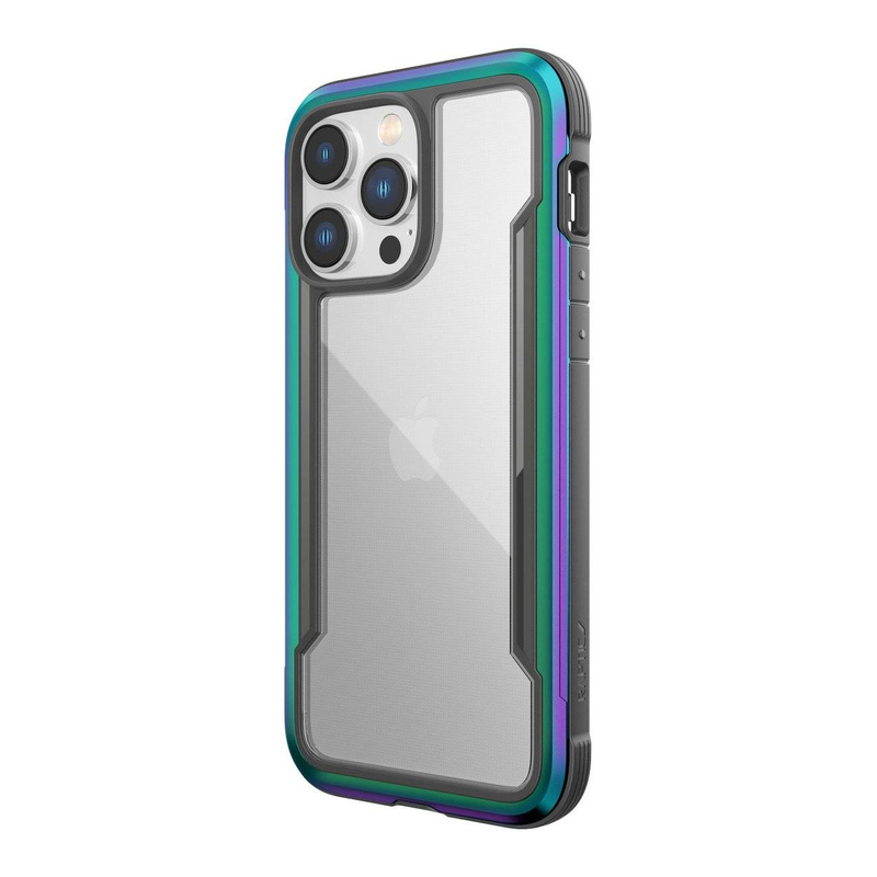 Raptic X-Doria Shield Case für iPhone 14 Pro Max gepanzerte opale Hülle