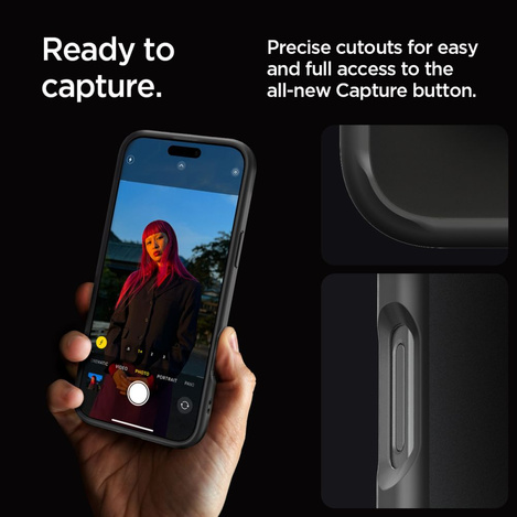 SPIGEN ULTRA HYBRID IPHONE 16 PRO FROST BLACK