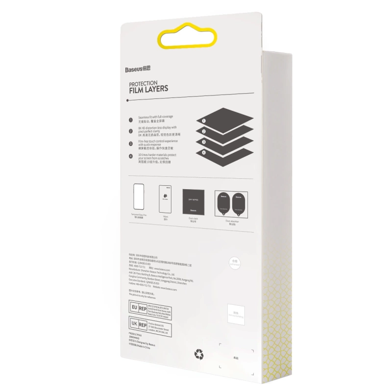 Baseus gehärtetes Glas HONOR X30 0,3 mm klar (2 Stück) (SGBL024302)