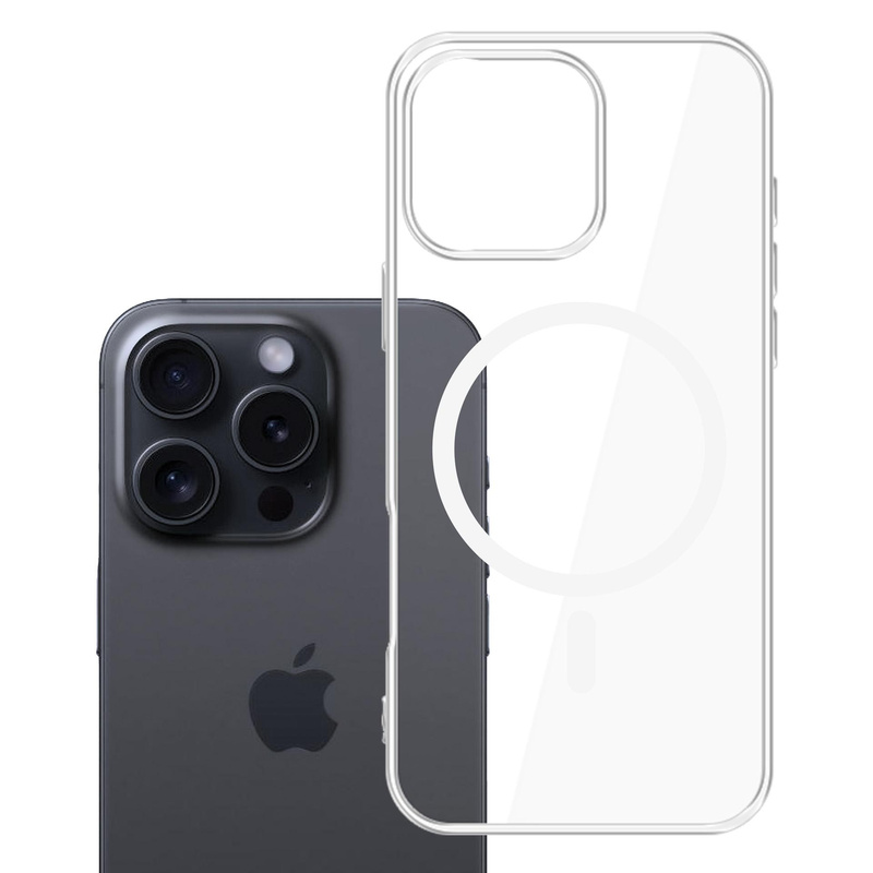 Apple iPhone 16 Pro - 3mk Clear MagCase