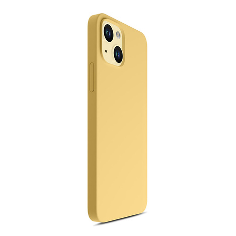 Apple iPhone 15 Plus - 3mk Hardy Silicone MagCase Yellow