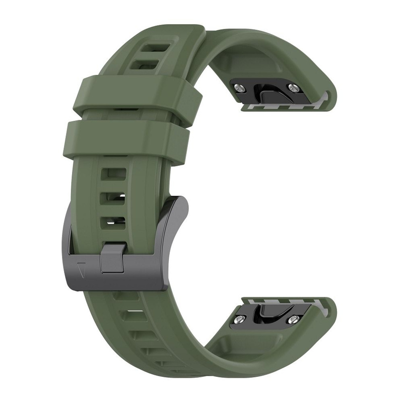 Pasek / opaska do smartwatcha Garmin FENIX 3 / 3HR / 5X / 6X / 6X PRO / 7X / 7X PRO ciemno zielony (4)