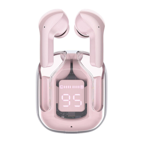 Acefast in -ear wireless headphones TWS Bluetooth pink (T6 pink lotus)
