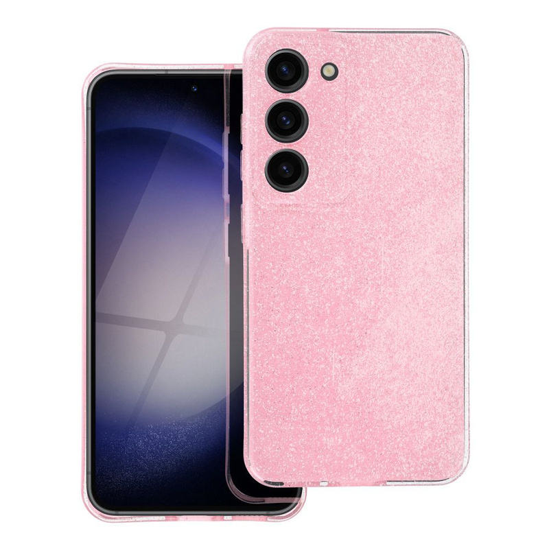 Futerał CLEAR CASE 2 mm BLINK do SAMSUNG S24 FE różowy