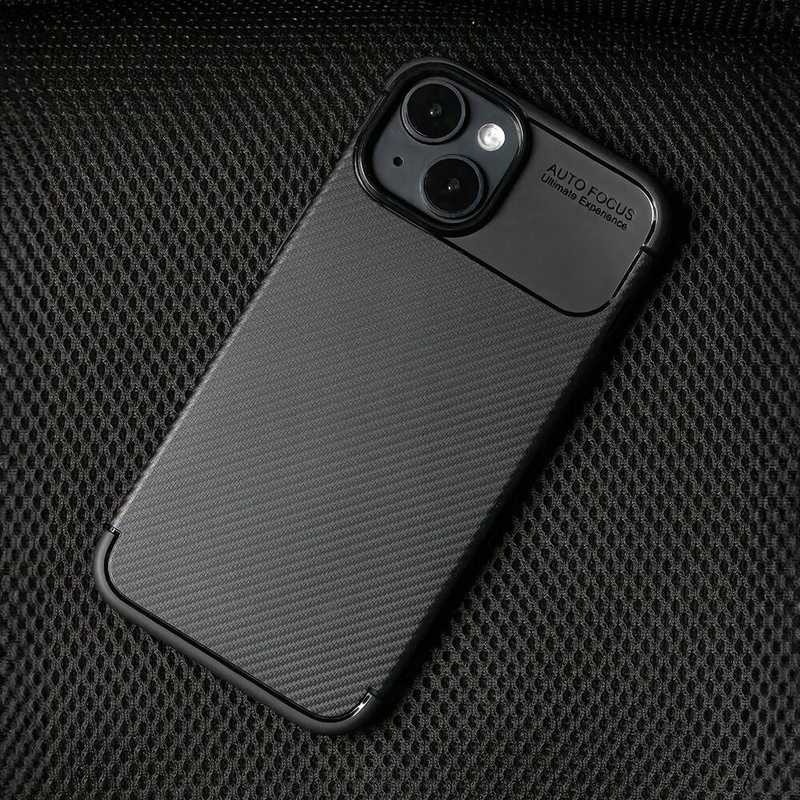 Nakładka Carbon Black do iPhone 16 Plus 6,7"