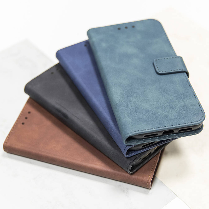 Etui Smart Velvet do Phone 7 / 8 / SE 2020 granatowy