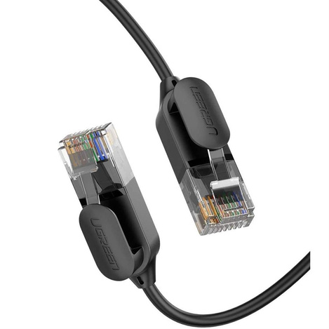 Ugreen Kabel Internet Netzwerkkabel Ethernet Patchkabel RJ45 Cat 6A UTP 1000Mbps 1m schwarz (70332)