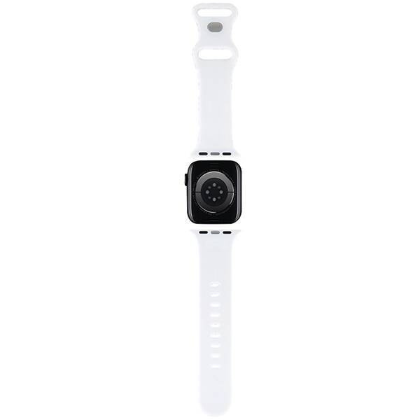 Hello Kitty Silikon Heads & Stripes Armband für Apple Watch 38/40/41 mm – Schwarz