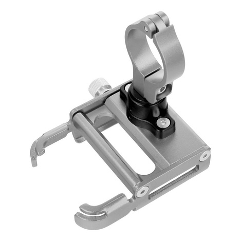 Uchwyt rowerowy na kierownice GUB P30 Aluminium srebrny