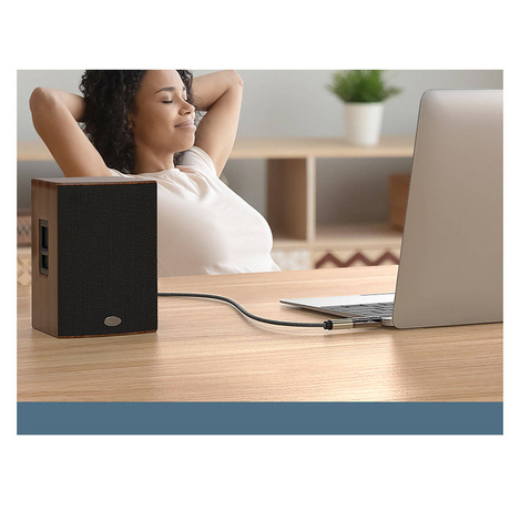 Ugreen audio-Adapter von 3,5 mm (Stecker) auf 6,35 mm Miniklinke (Buchse) grau (AV168)