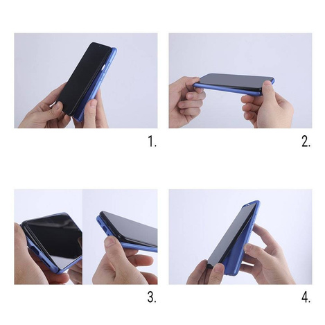 Nillkin Super Frosted Shield wzmocnione etui pokrowiec + podstawka Samsung Galaxy S21 FE czarny