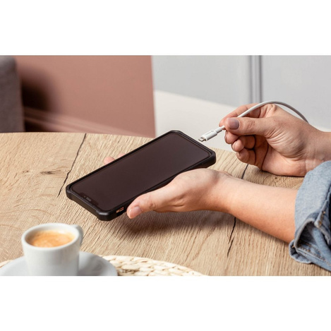 FORCELL kabel USB A do Lightning 8-pin MFi 2,4A/5V 12W C703 1m biały