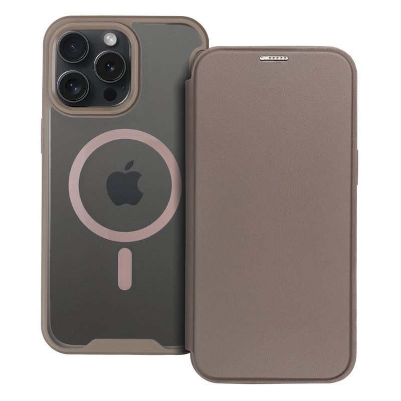 Kabura SMART MAG kompatybilna z MagSafe do IPHONE 15 Pro Max tytanowa