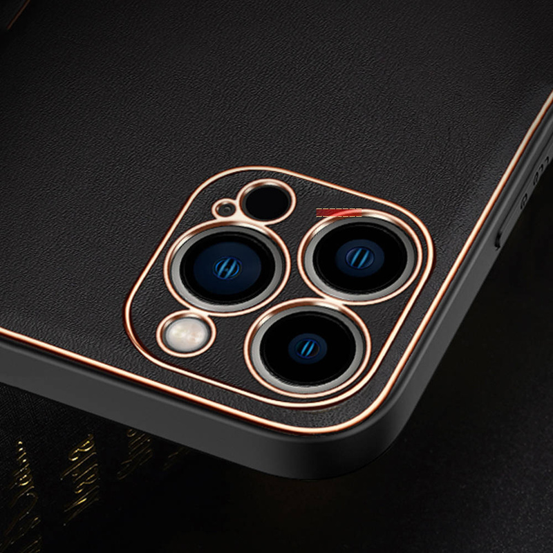 Dux Ducis Yolo eleganckie etui pokrowiec ze skóry ekologicznej iPhone 13 Pro Max czerwony