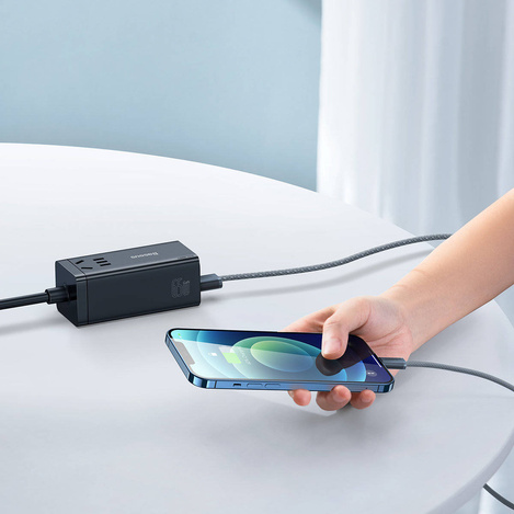 Baseus kabel do iPhone USB - Lightning 1m, 2,4A szary (CALD000416)