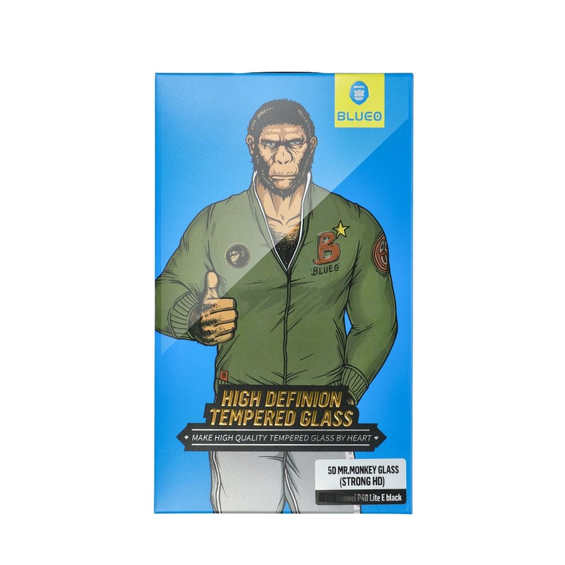 Szkło Hartowane 5D Mr. Monkey Glass - Apple iPhone 13 Pro czarny (Strong HD)