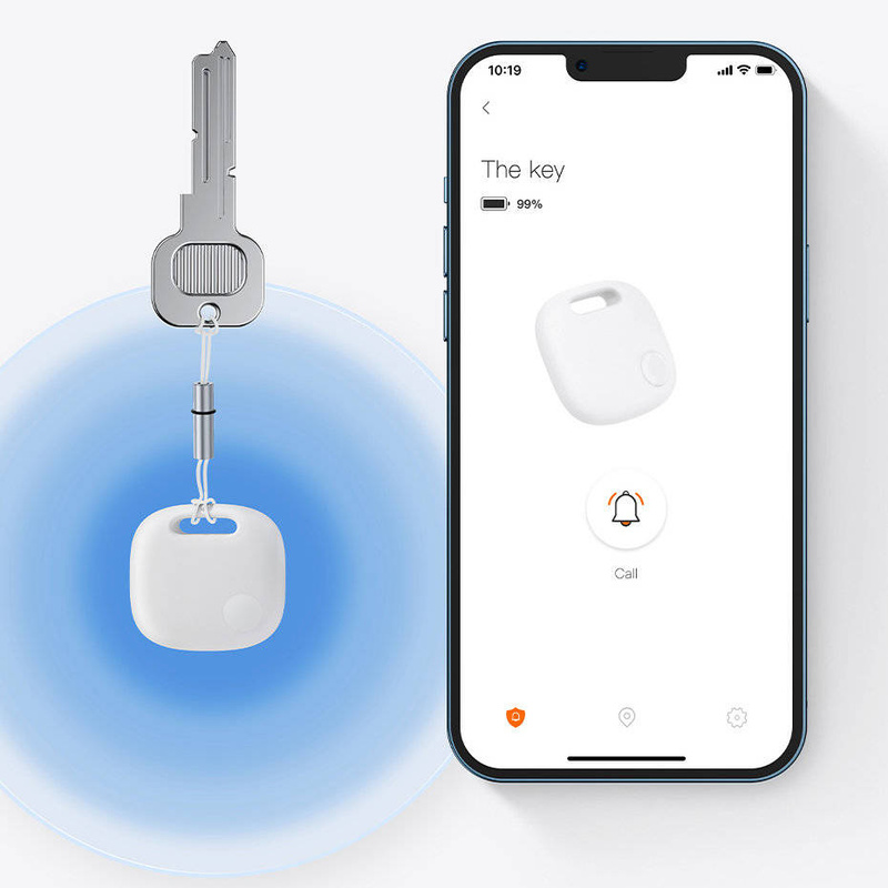 Baseus T2 Pro Smart GPS Locator für Baby-Geldbörsenschlüssel Weiß (FMTP000002)