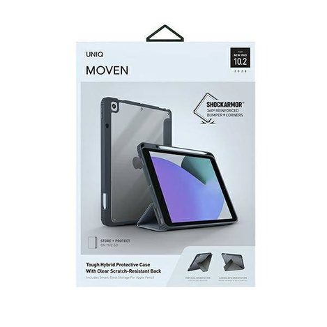 UNIQ case Moven iPad 10.2" (2021/2020/2019) maroon/burgundy