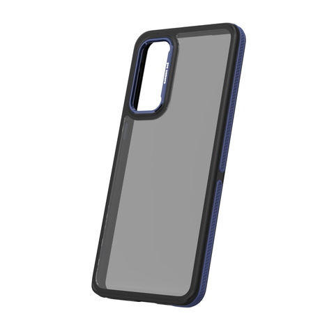 Nakładka Crystal Black do Samsung Galaxy M55 5G niebieska