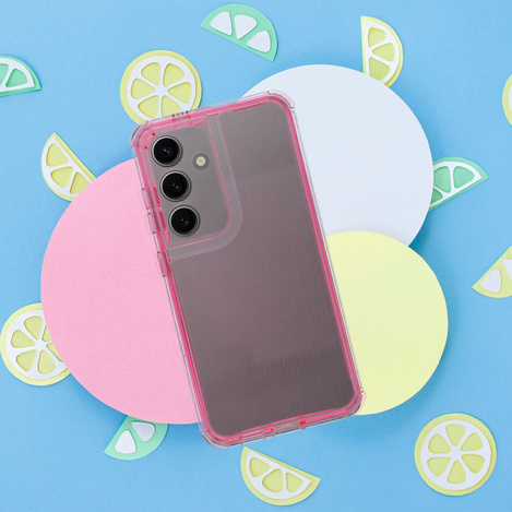 Futerał MATRIX CLEAR do SAMSUNG A36 5G pudrowy róż