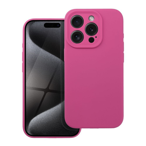 Futerał SILICONE 2mm do IPHONE 16 Pro Max róż