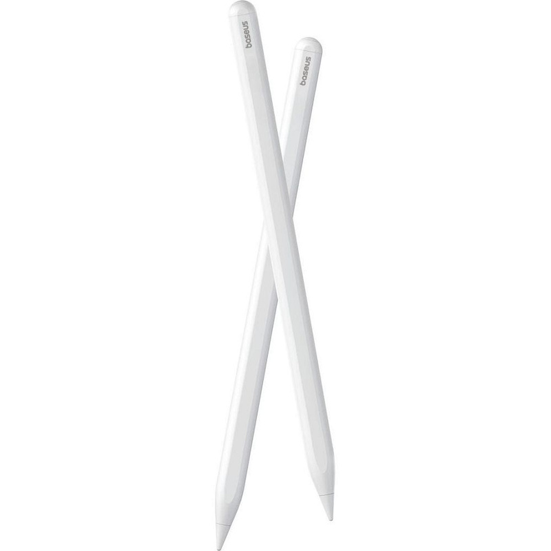 Baseus Smooth Writing 2 Overseas Edition Stylus mit aktiver Spitze für iPad mit austauschbarer Spitze – Weiß