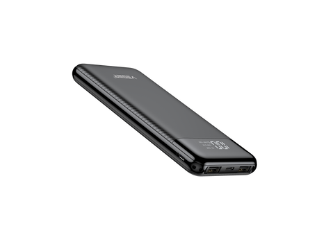 Bateria zewnętrzna (Powerbank) VEGER L11 - 10 000mAh LCD czarny (W1087)