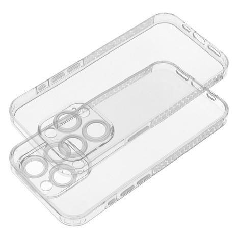 Futerał CLEAR CASE 1,5 mm GRID do IPHONE 15 Pro Max transparentny