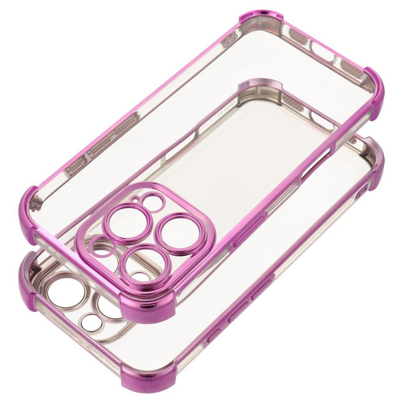 Futerał ANTISHOCK ELECTRO do SAMSUNG A15 purpurowy