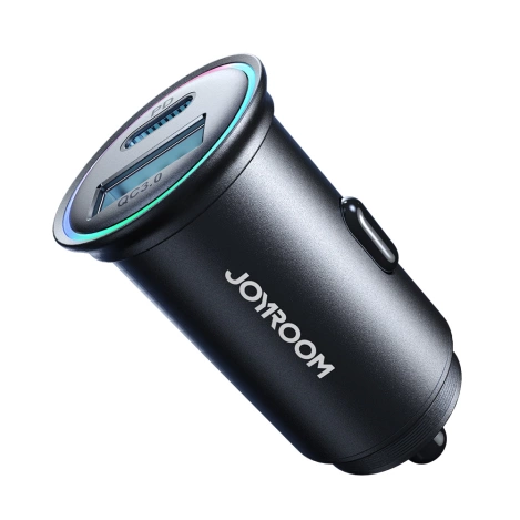Joyroom JR-CCN04 60W USB-A USB-C Mini-Ladegerät – Schwarz