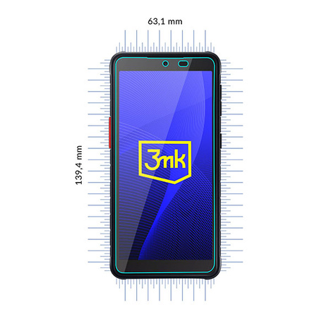 Szkło Hybrydowe SAMSUNG GALAXY XCOVER 5 3mk Flexible Glass Folia Hybrydowa