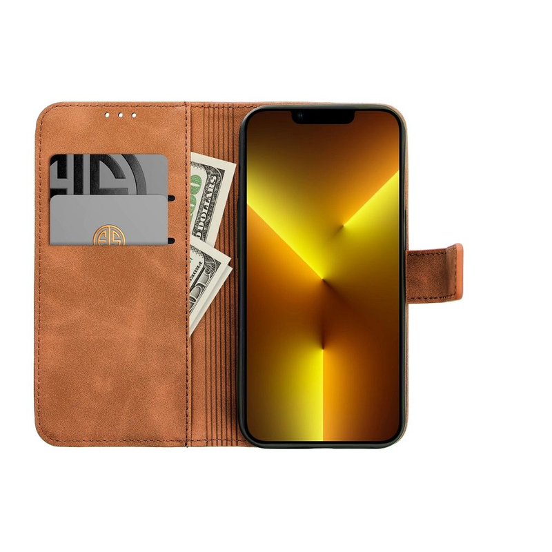 Kabura TENDER Book do SAMSUNG A25 5G brązowy