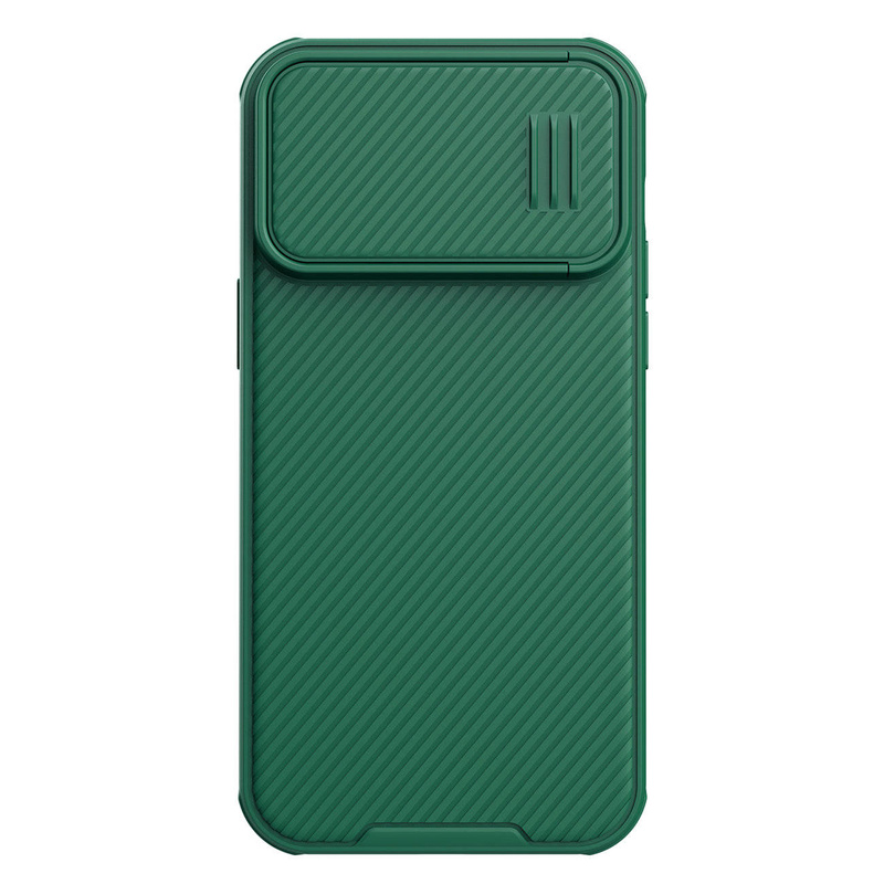 Nillkin CamShield S Case for iPhone 14 Pro Max armored cover camera cover green