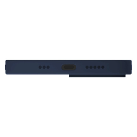 Apple iPhone 15 Pro - 3mk Silicone Case Dark Navy