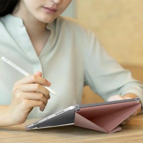 Etui UNIQ Camden Click na iPad Air 11" (2024) - niebieskie