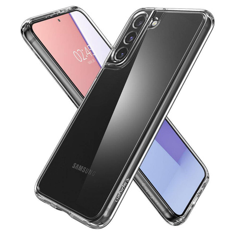 Etui SAMSUNG GALAXY S22 Spigen Ultra Hybrid Crystal Clear transparentne
