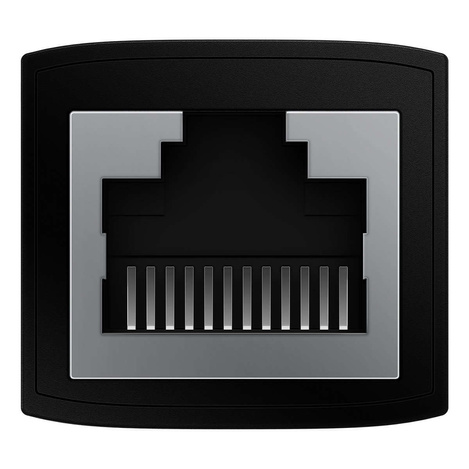 Netzwerkanschluss Baseus AirJoy Series RJ-45 Ethernet-Kabelanschluss 1 Stück - Schwarz