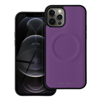 Futerał Roar Mag Morning Case - do iPhone 12 Pro Fioletowy