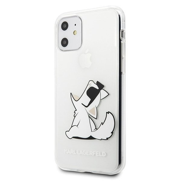 Karl Lagerfeld Choupette Fun Sunglasses - Etui iPhone 11 (przezroczysty)