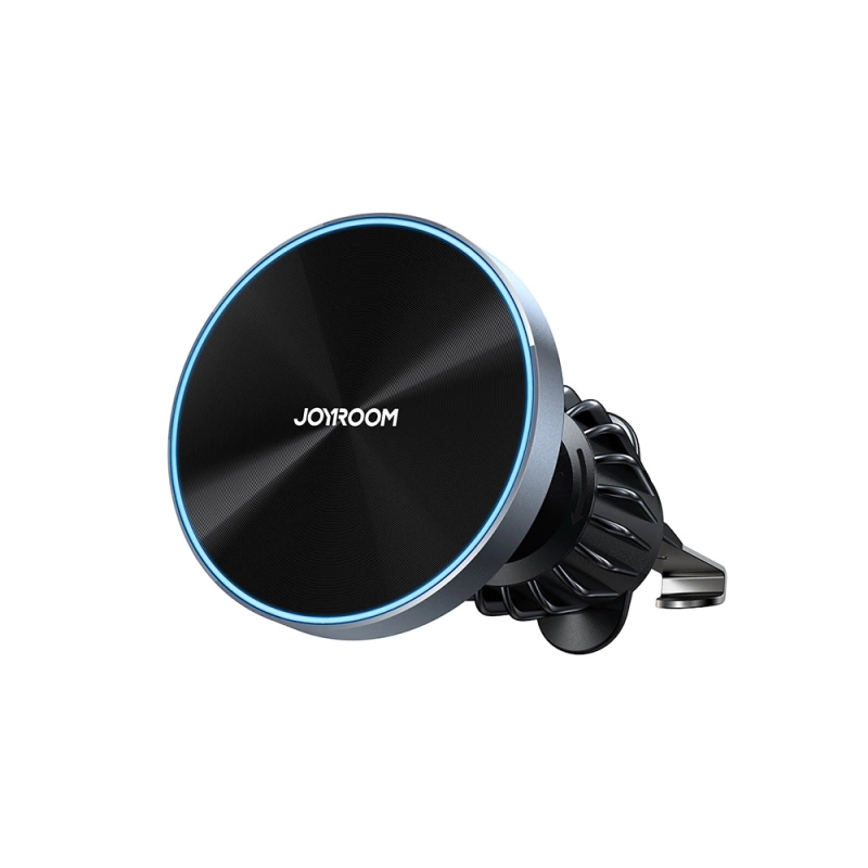 Joyroom magnetische Autohalterung 15W kabelloses Ladegerät für Lüftungsschlitze schwarz (JR-ZS240)