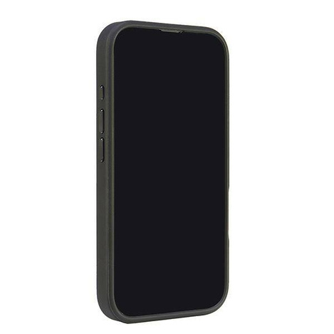 Audi nakładka Genuine Leather MagSafe do iPhone 16 6.1" czarno-czerwona