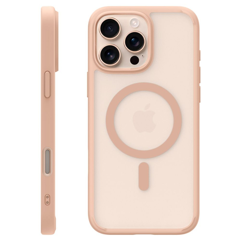 SPIGEN ULTRA HYBRID ”T” MAG MAGSAFE IPHONE 16 PRO FROST ROSE TITANIUM