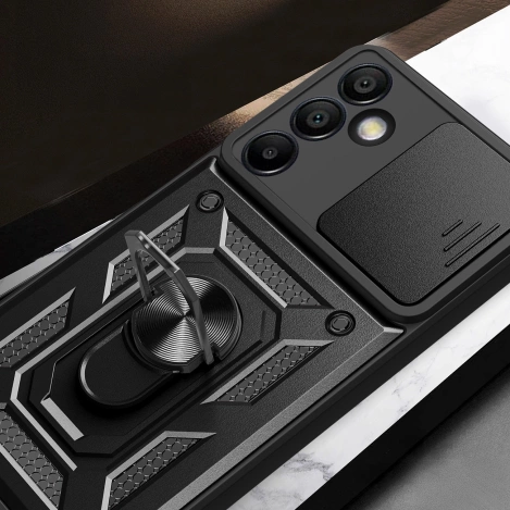 Hybrid Armor Camshield Samsung Galaxy S24 FE Black