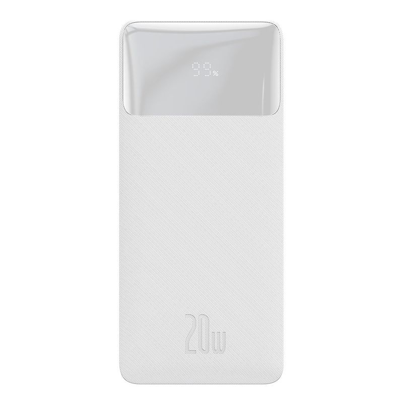 Powerbank Baseus Bipow 10000mAh, 20W (white)
