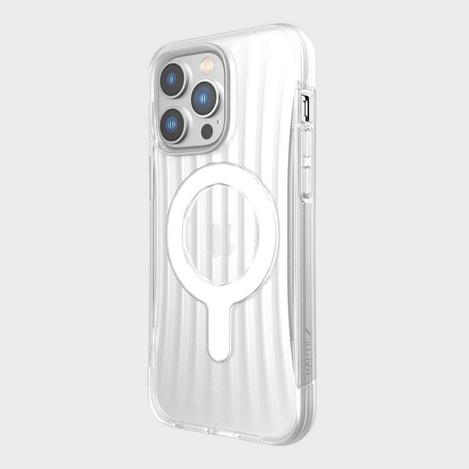 Raptic X-Doria Clutch Case iPhone 14 Pro Max mit MagSafe Rückseite transparent