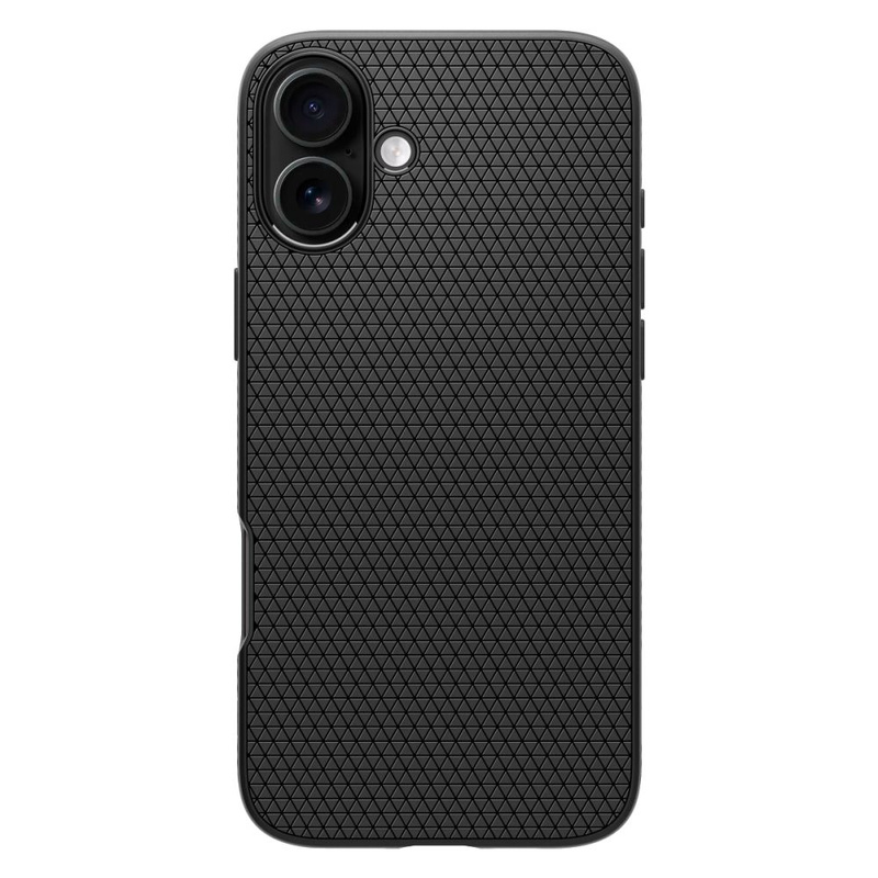 Spigen Liquid Air iPhone 16 Plus czarny/matte black ACS08066