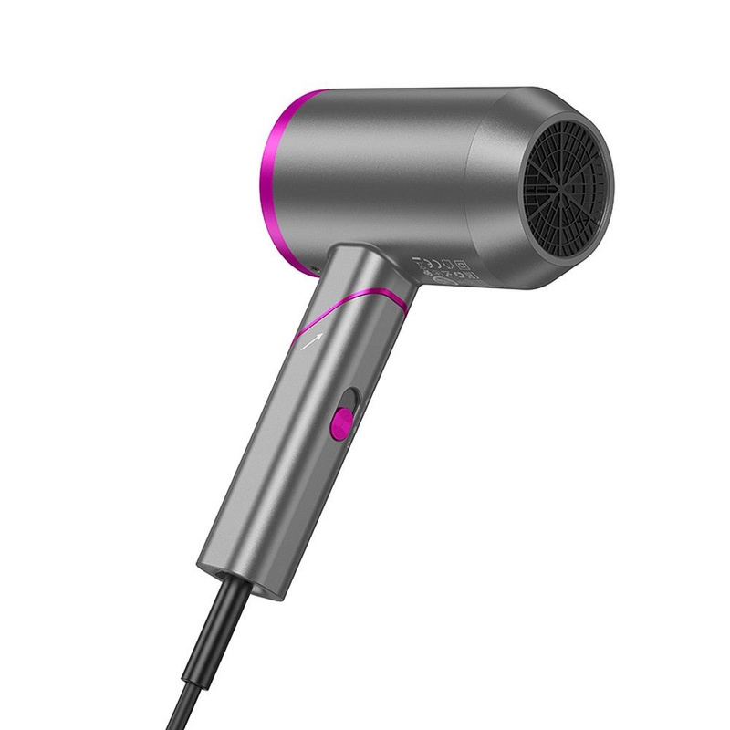 HOCO suszarka do włosów z ciepłym i zimnym powietrzem HP13 Plus czerwony róż