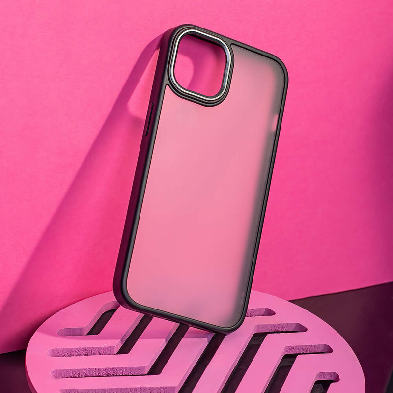 Nakładka Satin Matt do iPhone 15 Plus 6,7" czarna