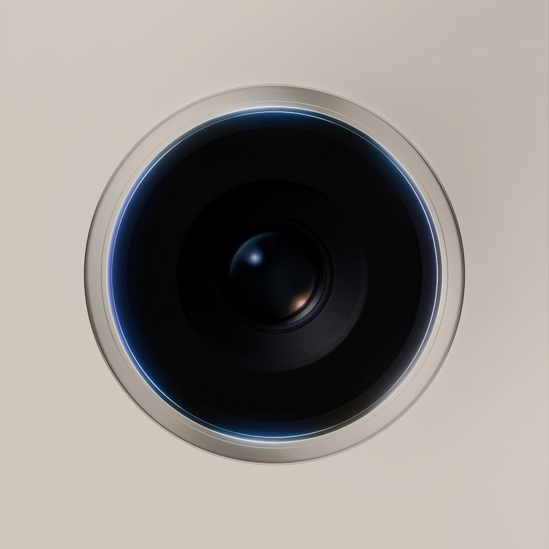 Apple iPhone 15 Pro - HARDY Lens Protection Pro Natural