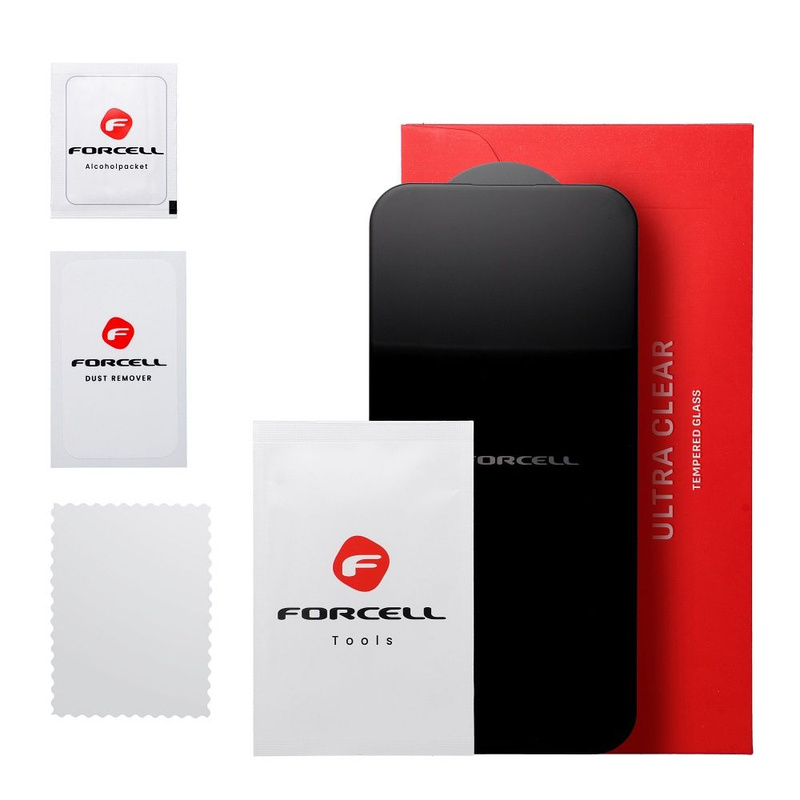 Szkło Hartowane Forcell Ultra Clear Glass - do Xiaomi Redmi 14C czarny